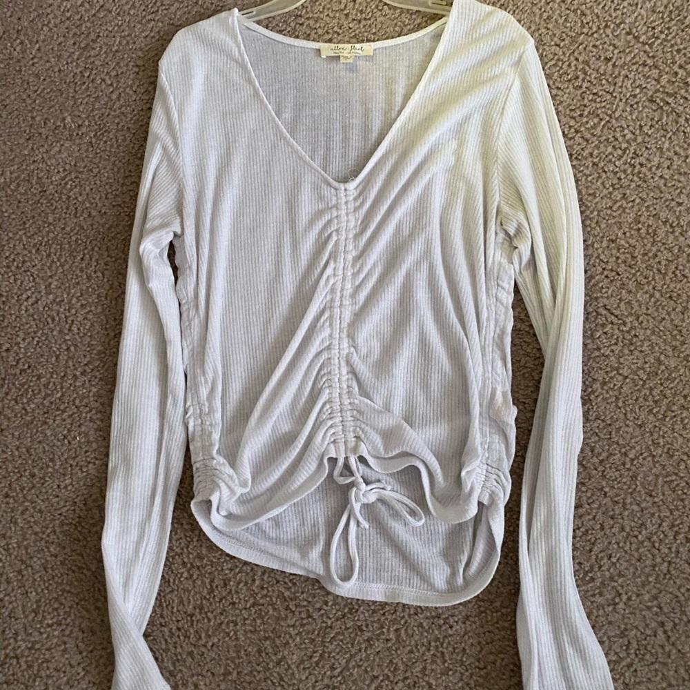Sheer long sleeve!